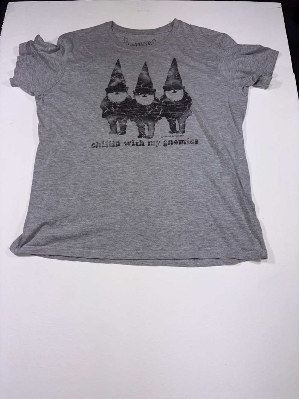 Goliath by David & Goliath Grey Chillin with my Gnomies Graphic Tee